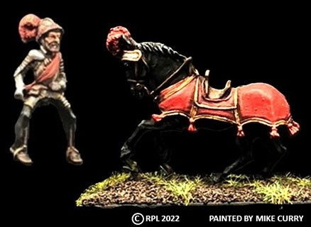 52-1991/48-0438:  Imperial Commander, Mounted (Charles V) [rider and mount]