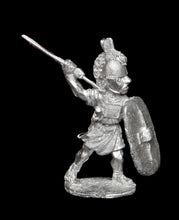 Load image into Gallery viewer, 52-2059:  Legionnaire Attacking with Pilum, Crested Helm
