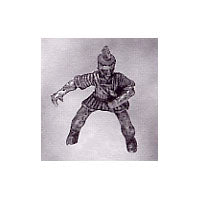 Load image into Gallery viewer, 52-2106:  Hoplite Cavalryman, Short Plumed Helmet [rider only]
