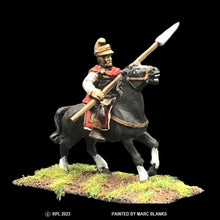 Load image into Gallery viewer, 52-2131/48-0325:  Hoplite Cavalryman, Phrygian Helmet [rider and mount]
