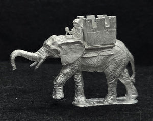 52-2163-X:  Hoplite War Elephant with Howdah and Crew