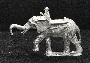 52-2163-X:  Hoplite War Elephant with Howdah and Crew