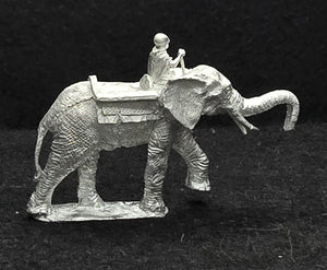 52-2163-X:  Hoplite War Elephant with Howdah and Crew