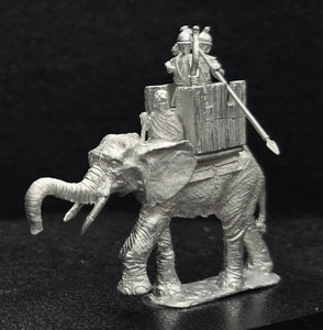 52-2163-X:  Hoplite War Elephant with Howdah and Crew