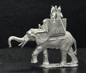 52-2163-X:  Hoplite War Elephant with Howdah and Crew