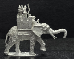 52-2163-X:  Hoplite War Elephant with Howdah and Crew