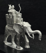 Load image into Gallery viewer, 52-2163-X:  Hoplite War Elephant with Howdah and Crew
