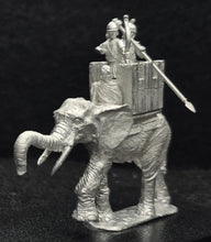 Load image into Gallery viewer, 52-2163-X:  Hoplite War Elephant with Howdah and Crew
