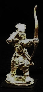 52-3027:  Elite Samurai Bowman Firing, Crested Helm