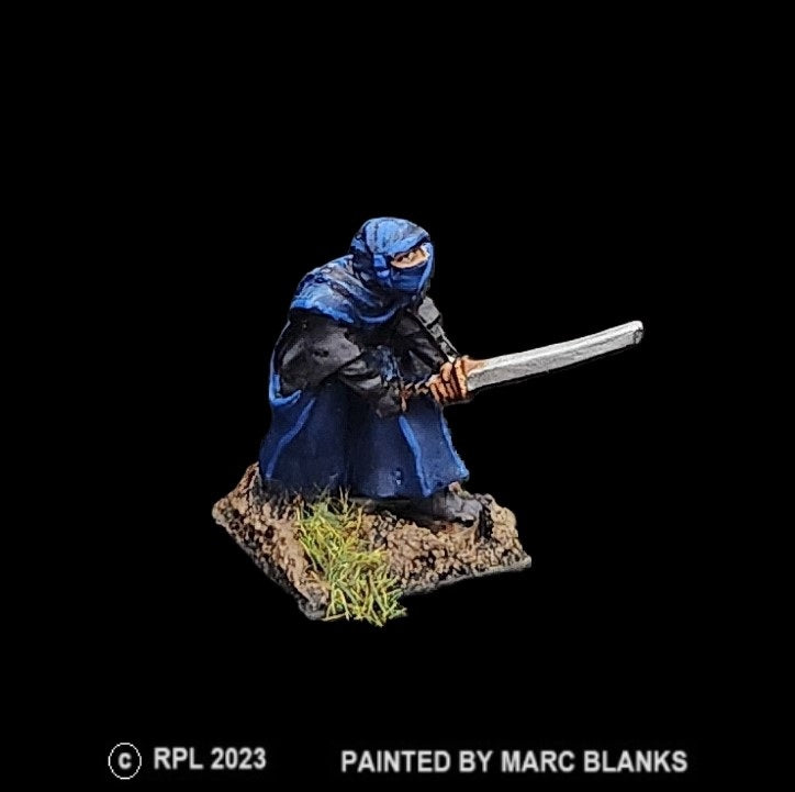 52-3141:  Elite Armored Ninja with Two Handed Sword