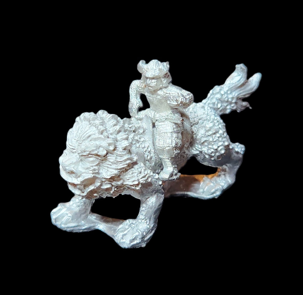 52-3161/48-0719:  Samarai Spearman on Temple Dog [rider and mount]