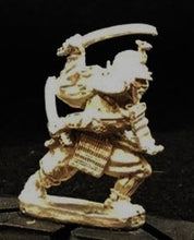 Load image into Gallery viewer, 52-3172:  Samurai Warlord with Two Swords, Armored
