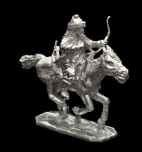 52-3262 / 48-0596:  Mongol Horse Archer on Pony [rider and mount]