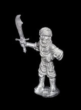 Load image into Gallery viewer, 52-5006:  Desert Warrior Swordsman, At Ready, Scimitar Raised
