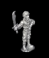 Load image into Gallery viewer, 52-5006:  Desert Warrior Swordsman, At Ready, Scimitar Raised
