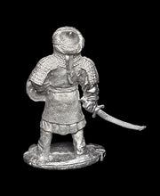 Load image into Gallery viewer, 52-5008:  Desert Guard with Sword and Shield, At Ready
