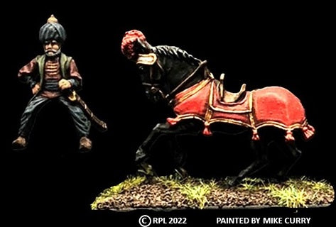 52-5192/48-0438:  Vizier, Mounted [rider and mount]