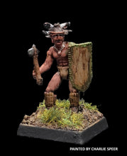 Load image into Gallery viewer, 52-7002:  Native Warrior with Shield (Iroquois)

