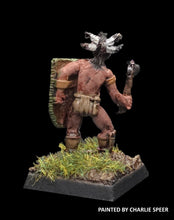Load image into Gallery viewer, 52-7002:  Native Warrior with Shield (Iroquois)
