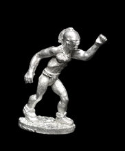 Load image into Gallery viewer, 52-7003:  Native Warrior Advancing, Shirtless, Left Arm Raised (Neutral Tribe)
