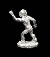Load image into Gallery viewer, 52-7003:  Native Warrior Advancing, Shirtless, Left Arm Raised (Neutral Tribe)
