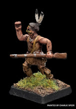 Load image into Gallery viewer, 52-7005:  Native Warrior Attacking, Right Arm Raised (Miami)

