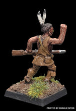 Load image into Gallery viewer, 52-7005:  Native Warrior Attacking, Right Arm Raised (Miami)
