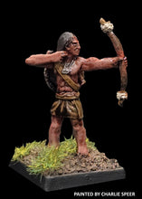 Load image into Gallery viewer, 52-7011:  Native Warrior Firing Bow (Ottawa)
