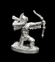 Load image into Gallery viewer, 52-7012:  Native Warrior Firing Bow, Kneeling (Huron)
