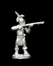 Load image into Gallery viewer, 52-7021:  Native Warrior Aiming Musket (Iroquois)
