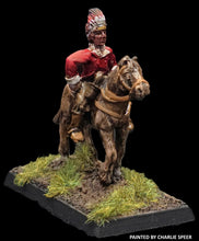 Load image into Gallery viewer, 52-7085 48-0384:  Native Chief, Mounted (Joseph Brant (1870) [rider and mount]
