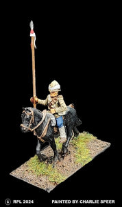 52-8025/48-0331:  British Lancer Cavalry - Post 1897 [rider and mount]