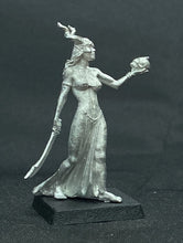 Load image into Gallery viewer, 52-9001:  Female Necromancer with Skull
