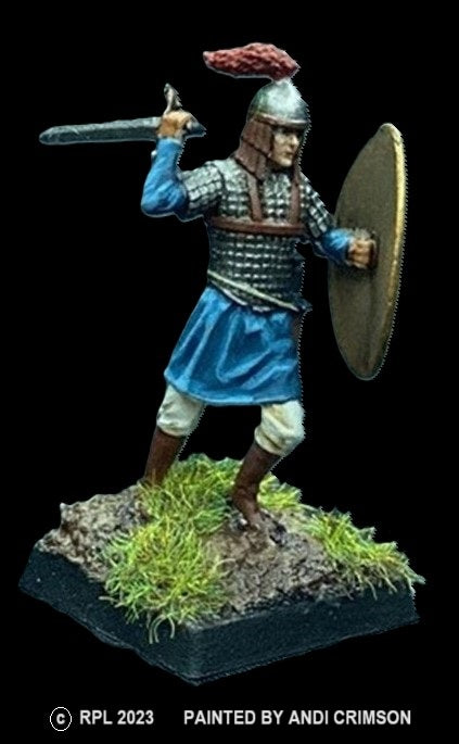 52-9101:  Byzantine Warrior, Attacking