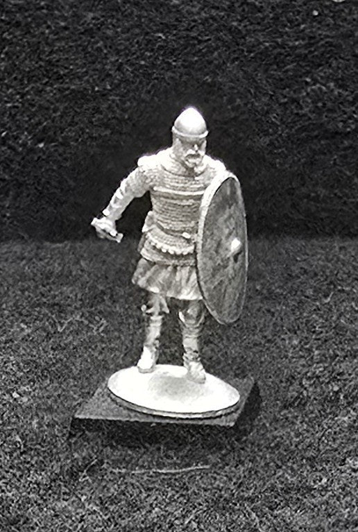52-9111:  Byzantine Warrior at Ready