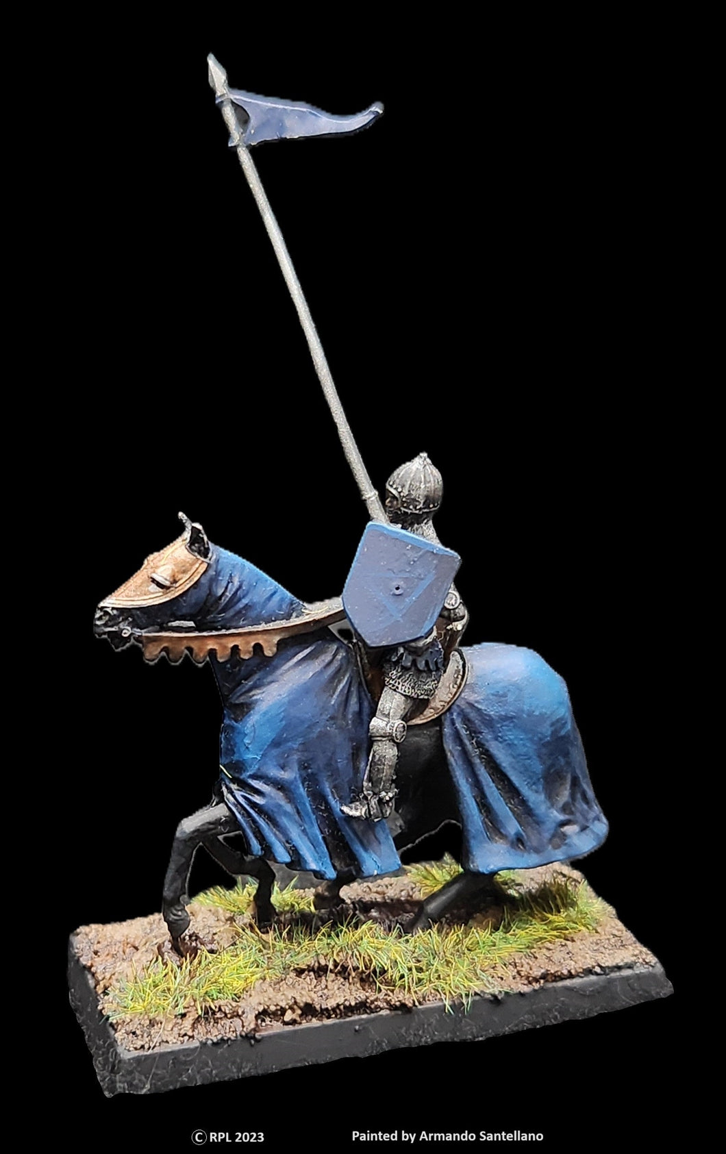 52-9362/48-0531:  Armored Knight, Mounted II [rider and mount]