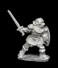 Load image into Gallery viewer, 53-0005:  Beastman with Sword and Shield, Advancing

