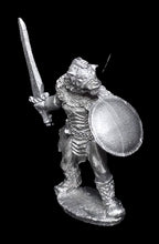 Load image into Gallery viewer, 53-0006:  Beastman with Sword and Shield, At Ready
