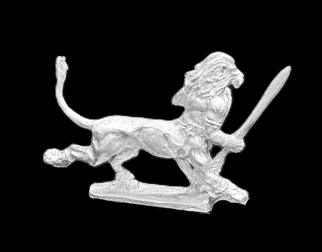 53-0039:  Lion Centaur with Sword and Shield