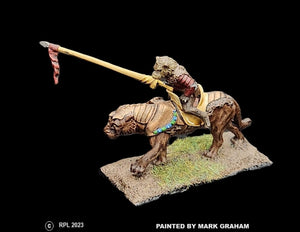 53-0161/48-0761:  Gnoll Warcat Cavalry [rider and mount]