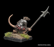 Load image into Gallery viewer, 53-0221:  Ratling Warrior, Armored (Separate Heads)
