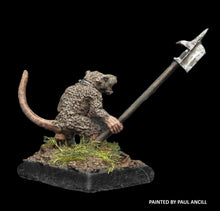Load image into Gallery viewer, 53-0224:  Ratling Warrior, Unarmored (Separate Heads)
