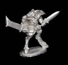 Load image into Gallery viewer, 53-0664:  Armored Satyr with Sword and Cleaver
