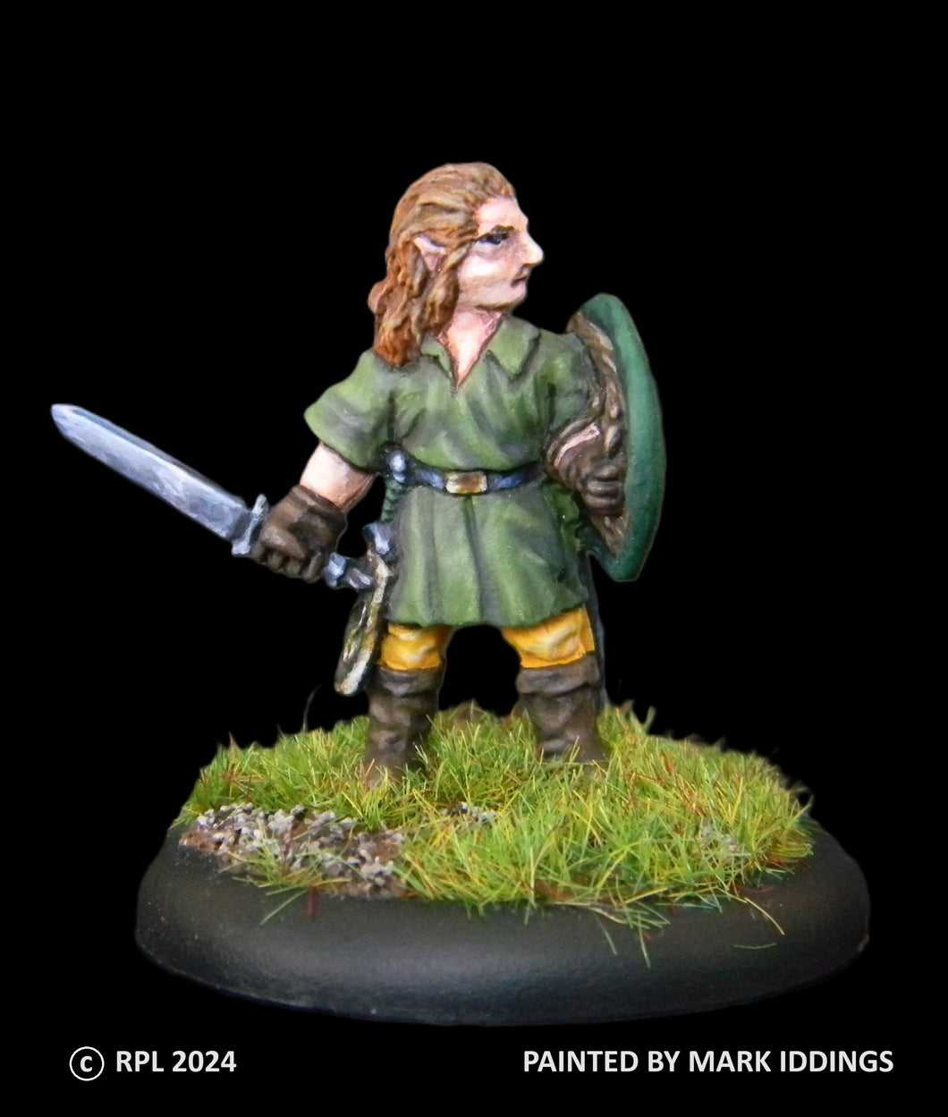 57-0003:  Wood Elf with Sword