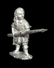 Load image into Gallery viewer, 57-0011:  Wood Elf with Spear at Ready [Organically Shaped Base]
