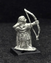 Load image into Gallery viewer, 57-0017:  Wood Elf with Bow, Second Rank [Organically Shaped Base]
