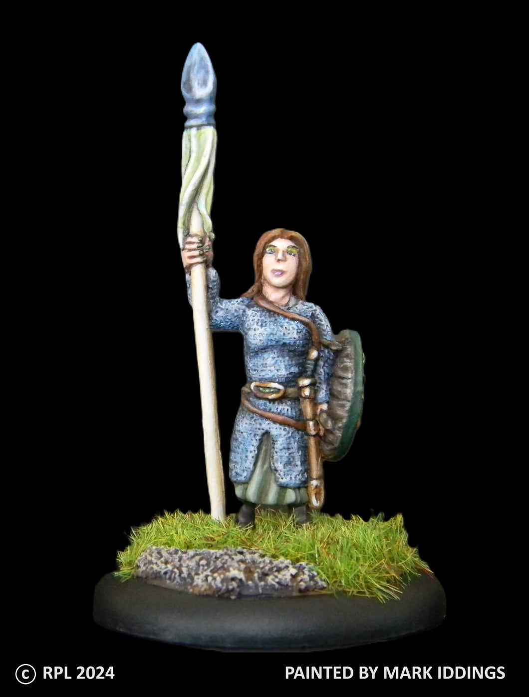 57-0034:  Female Elf with Spear