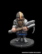 Load image into Gallery viewer, 57-0102:  Dwarf with Mattock, In Reserve
