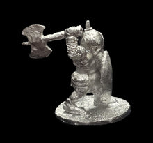Load image into Gallery viewer, 57-0103:  Dwarf with Axe Overhead and Shield, Advancing

