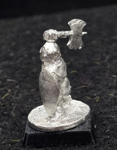 Load image into Gallery viewer, 57-0103:  Dwarf with Axe Overhead and Shield, Advancing
